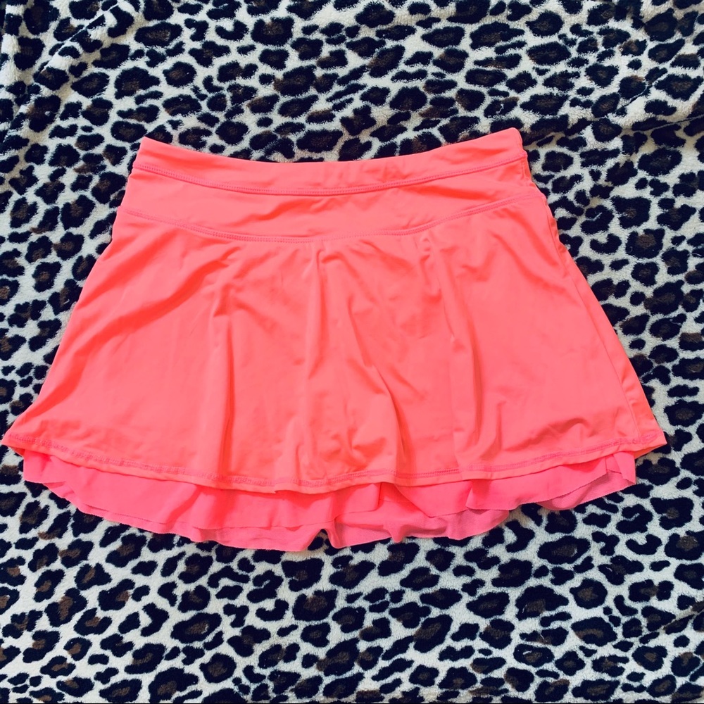 EUC Kyodan active wear skort coral pink Medium